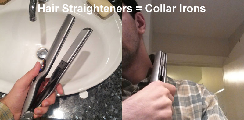 Collar - Hair Straighteners Collar Irons