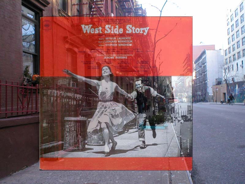 West Side Story: Original Broadway Cast Album  Album Cover Location