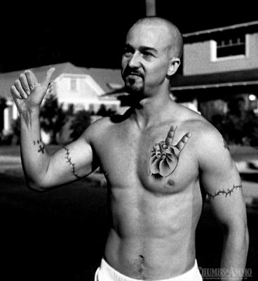American History X Thumbs Up