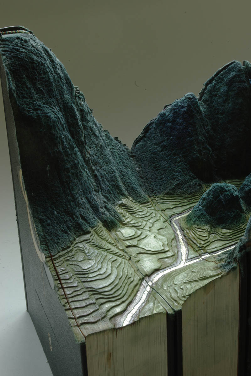 Incredible Landscapes Carved Into Books