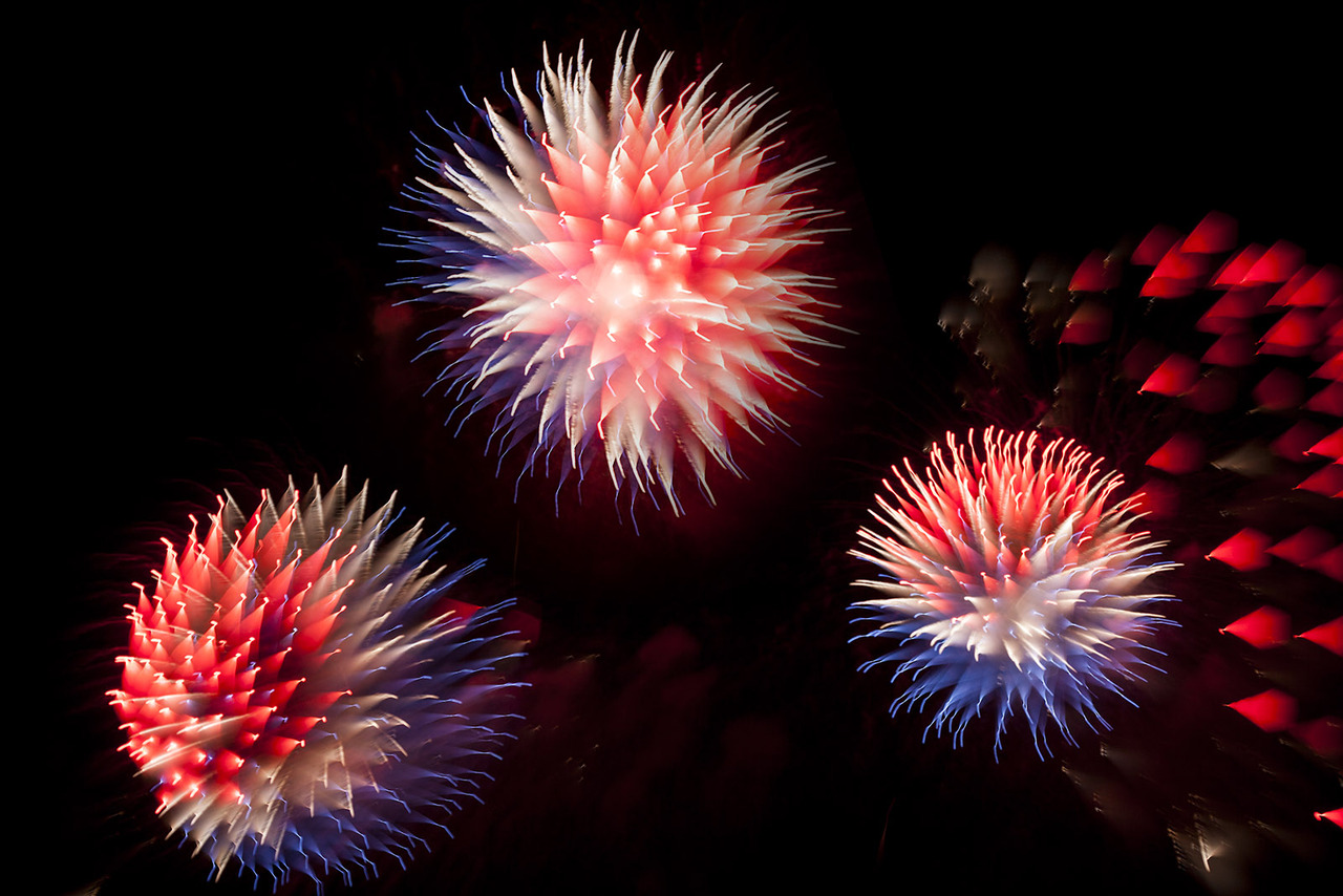 Long Exposure Fireworks Like You've Never Seen Before