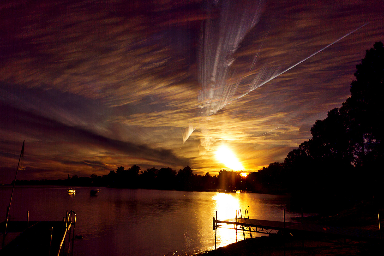Painted Skies Using Hundreds of Time-Lapse Photographs