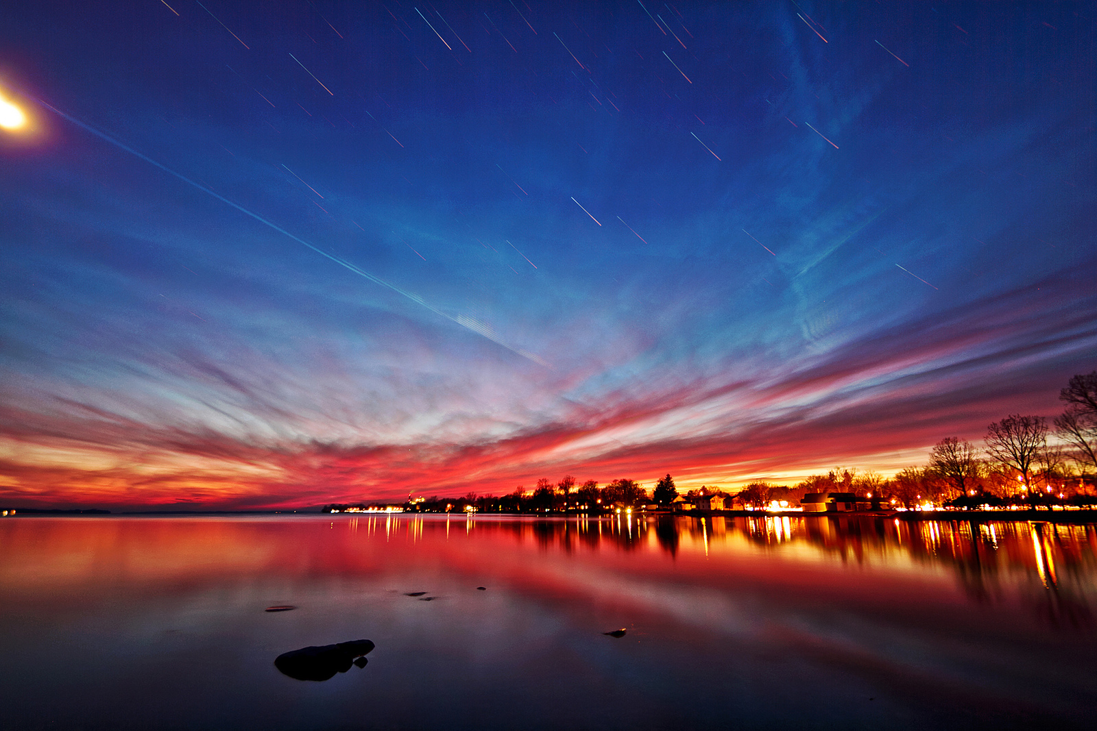 Painted Skies Using Hundreds of Time-Lapse Photographs