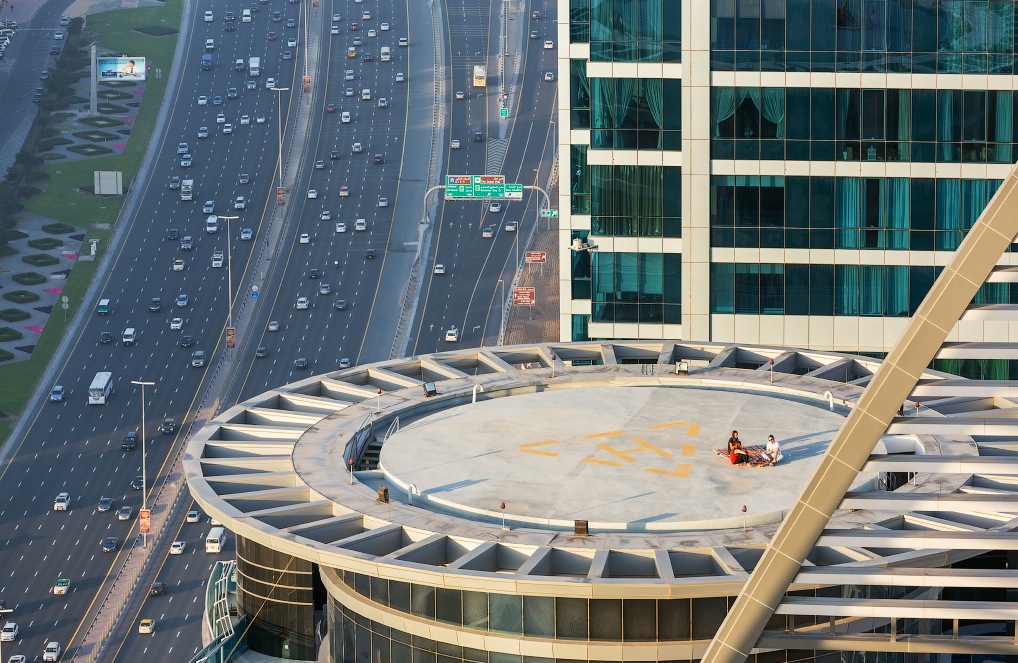 Exploring Dubai from the Rooftops of Buildings