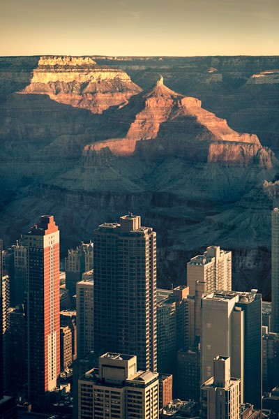 Imagining Manhattan Inside the Grand Canyon