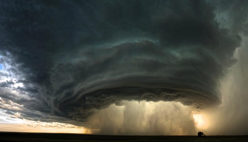 Supercell Thunderstorm in Montana