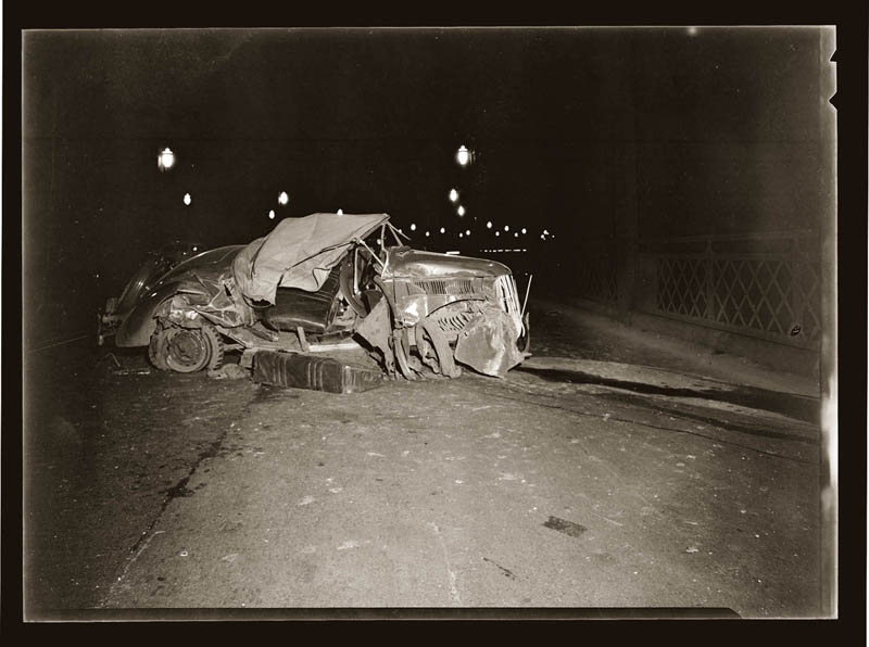 Accident by Sydney Harbour Bridge  June 11, 1947