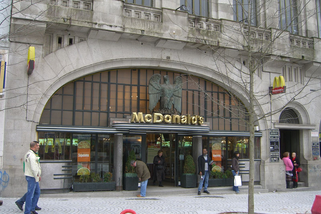 McDonalds in Porto, Portugal