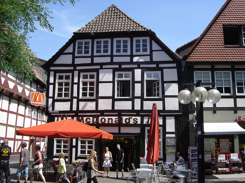 McDonalds in Hameln, Lower Saxony, Germany