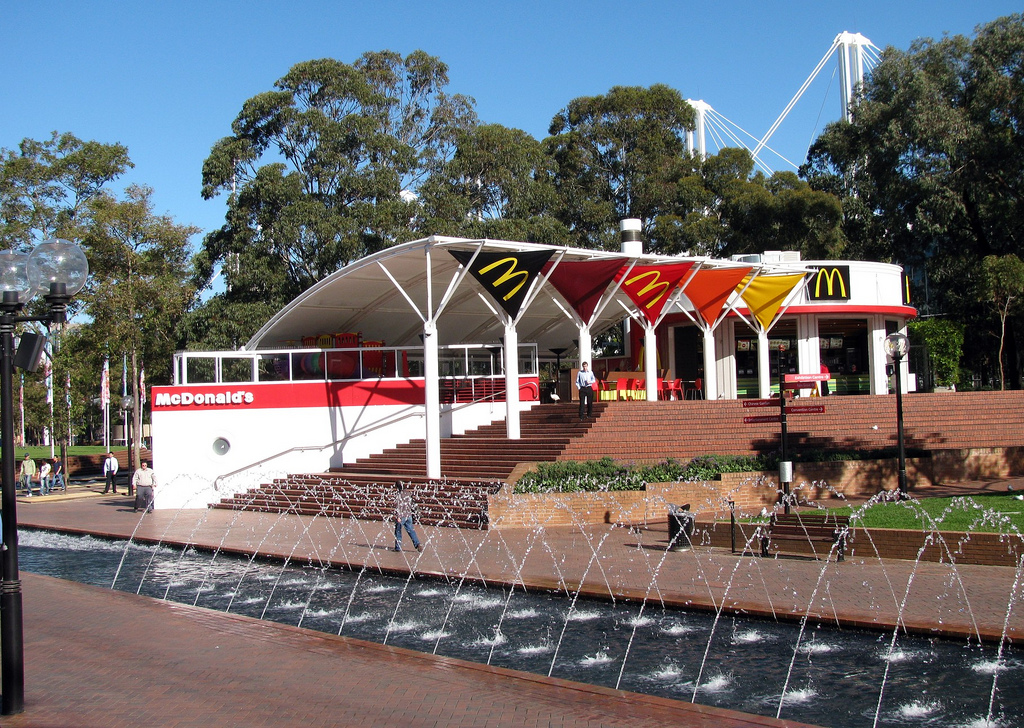 McDonalds in Darling Harbour, Sydney, Australia