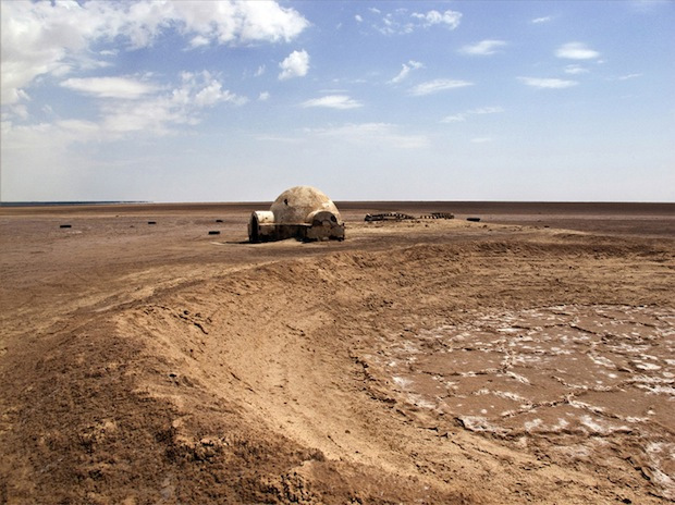 The Abandoned Star Wars Set in the Desert