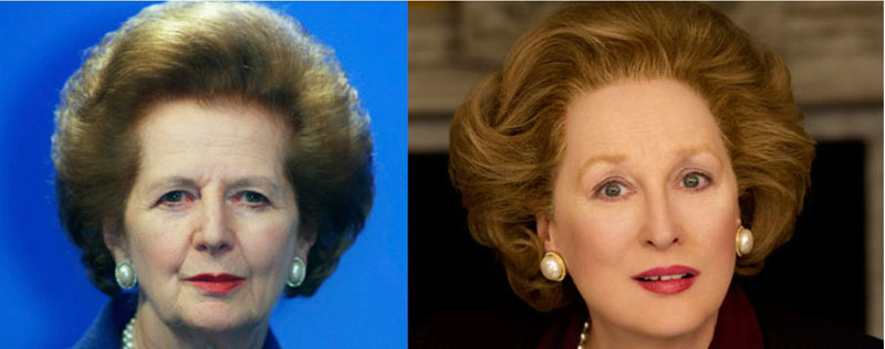 Margaret Thatcher vs Meryl Streep in The Iron Lady