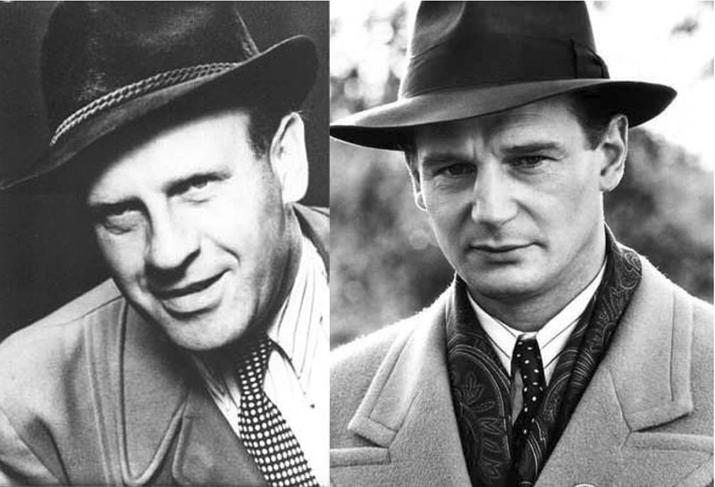 Oskar Schindler vs Liam Neeson in Schindlers List