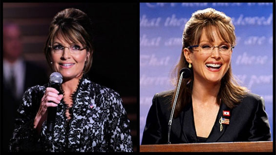 Sarah Palin vs Julianne Moore in Game Change