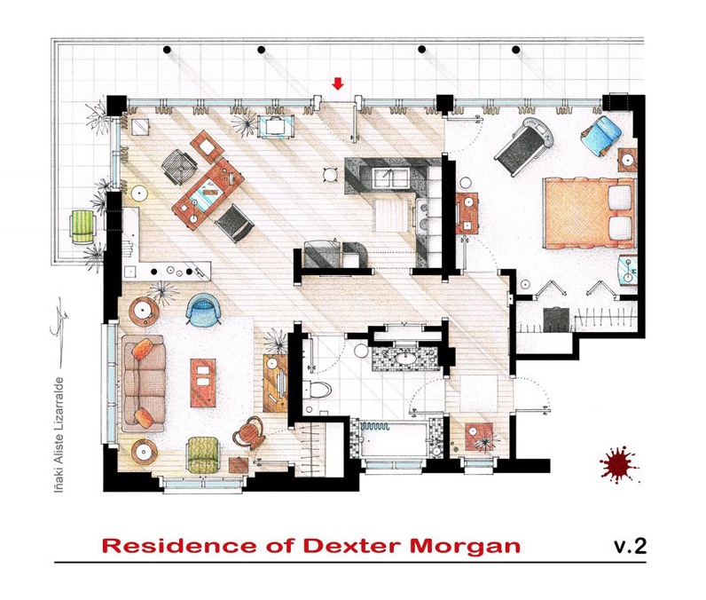 Dexter Morgan's Apartment - Dexter