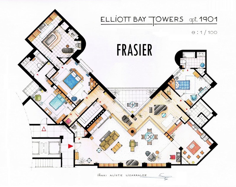 Frasier's Apartment - Frasier