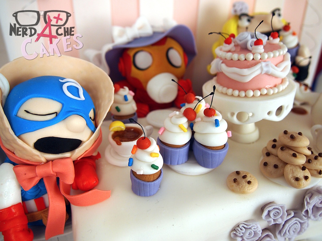 Cakes For Nerds: Video Games, Superheroes and Cartoon Icons