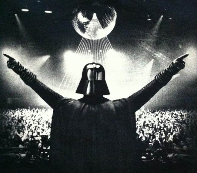 The ability to destroy a planet is insignificant next to the power of commanding a dance floor.