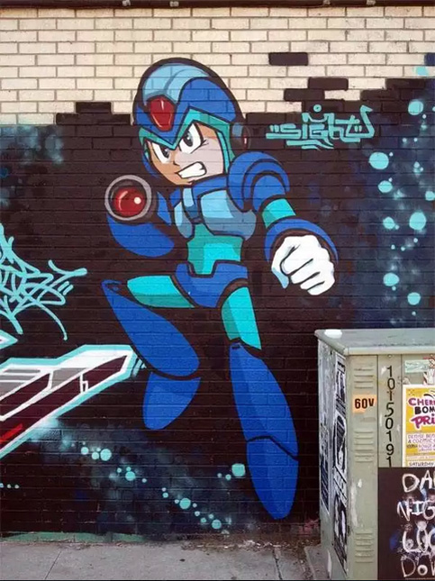 Kick Ass Graffiti Inspired By Video Games
