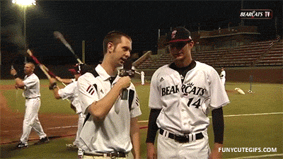Post game interviews are the best.