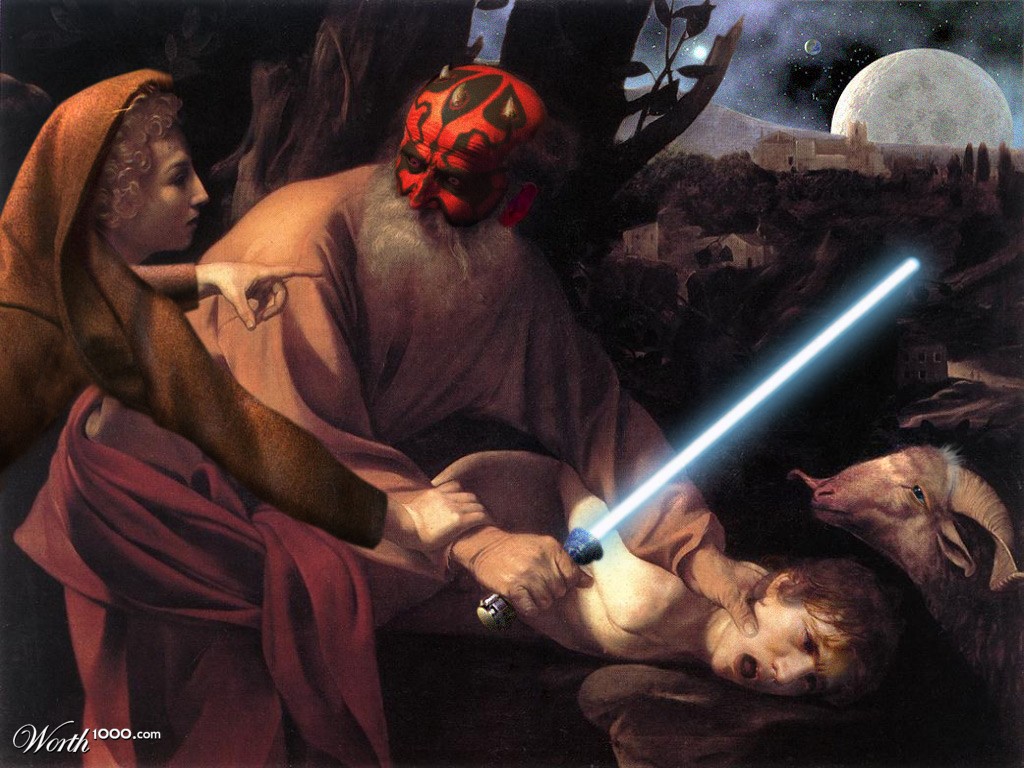 Classic Artwork Infused With Star Wars