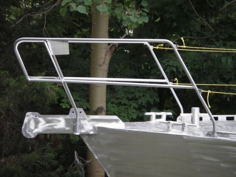 Couple Builds 45' Aluminum Sailboat In Back Yard