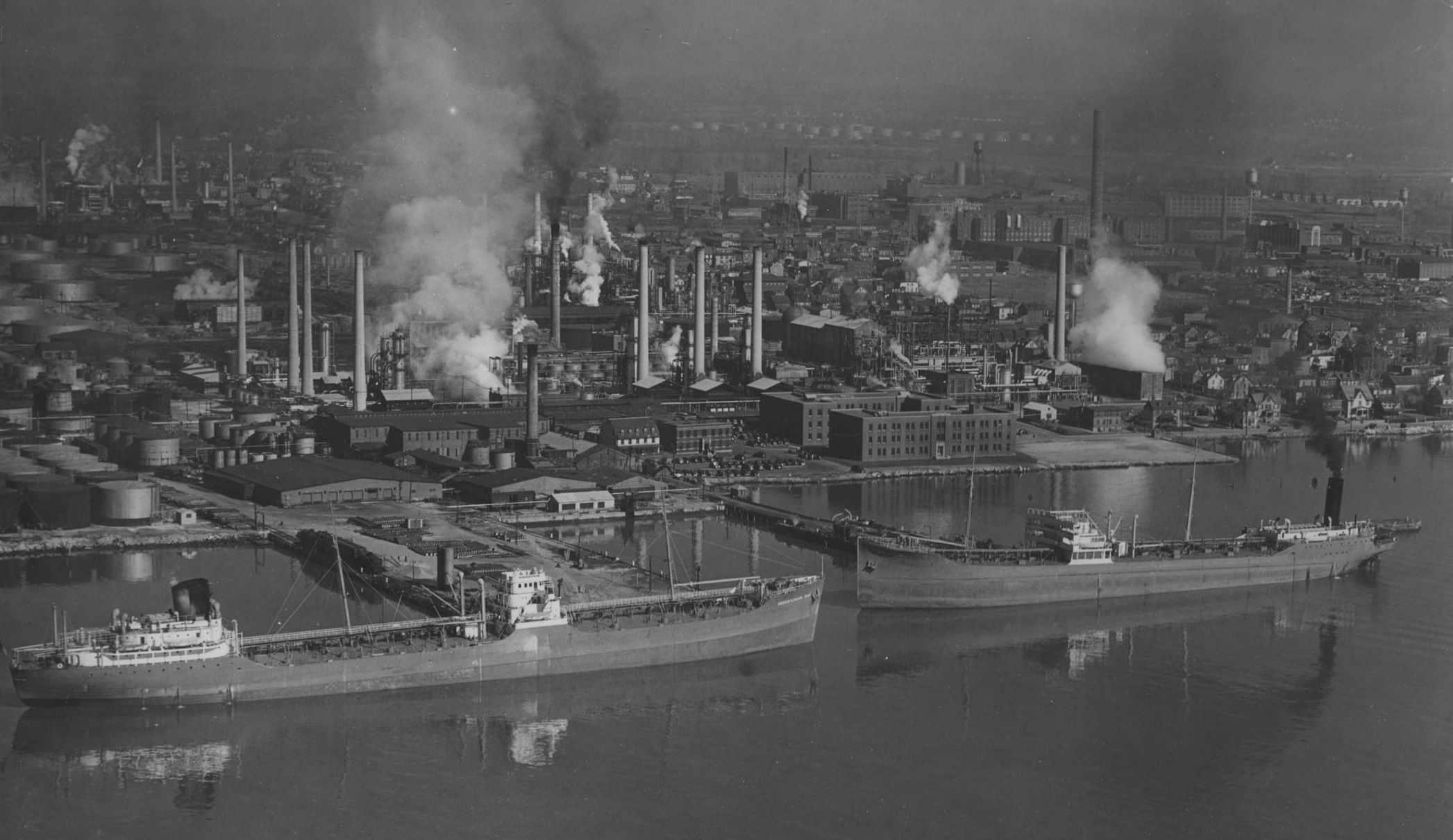 Sun Oil Ship Dock 1941