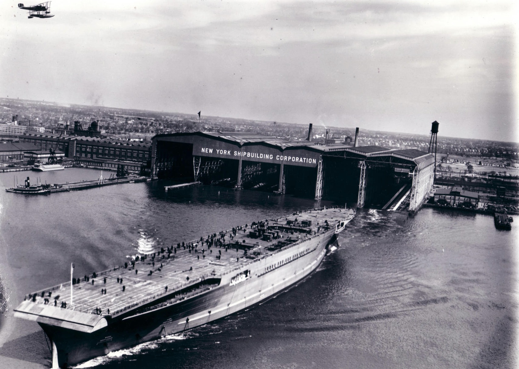 U.S.S. Saratoga Launch 1925