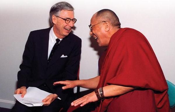 Fred Rogers and the Dalai Lama