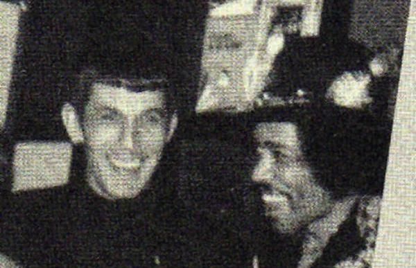 Leonard Nimoy and Jimi Hendrix