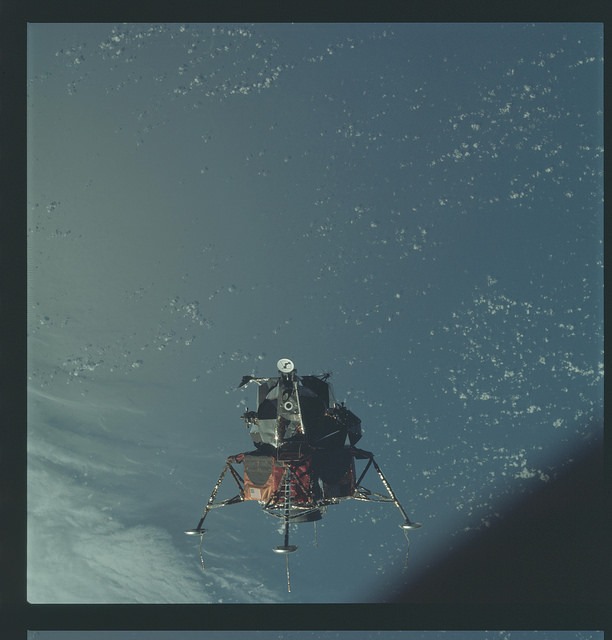 NASA Releases Thousands Of High-Res Apollo Mission Photos