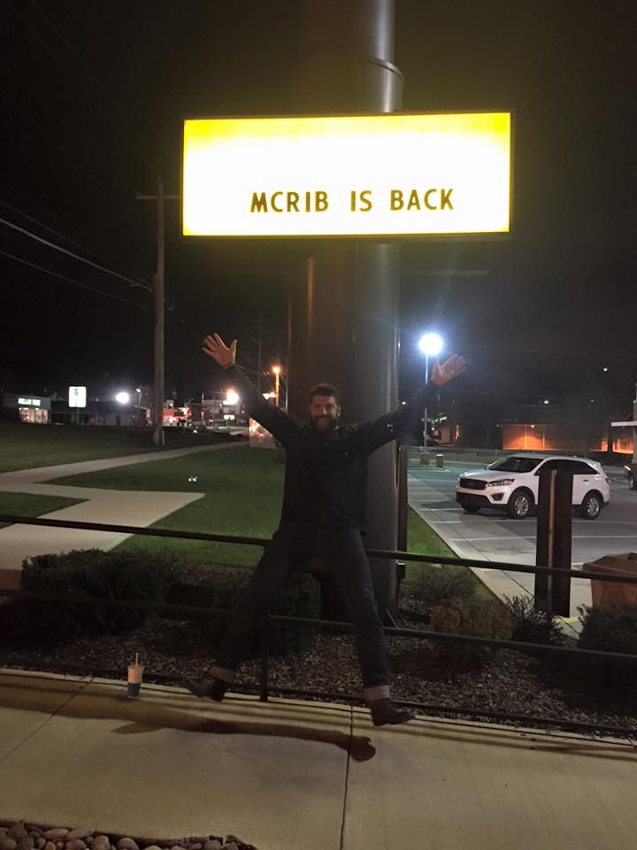 The McRib Is Back! Give Me My McNasty!
