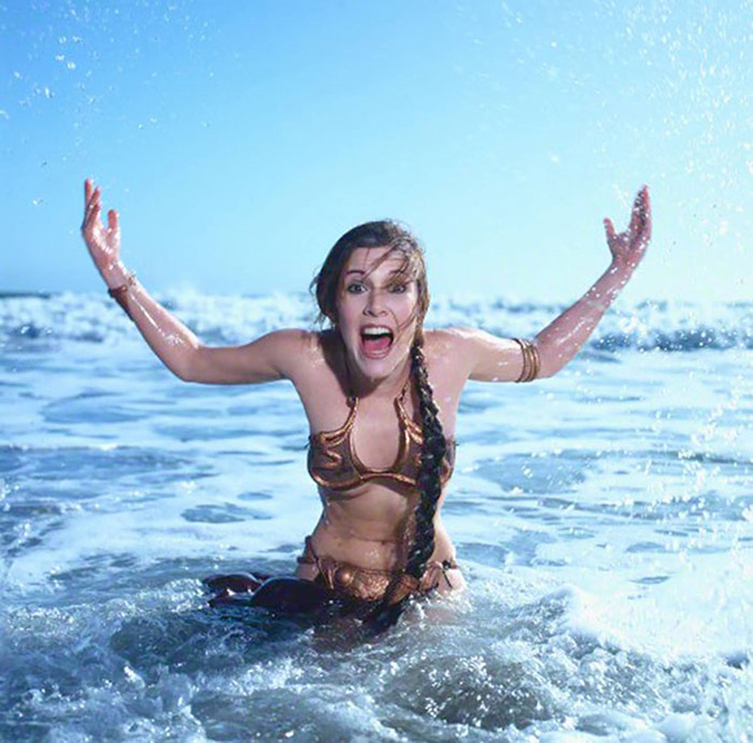 10 Vintage Pics Of Carrie Fisher Promoting Return Of The Jedi