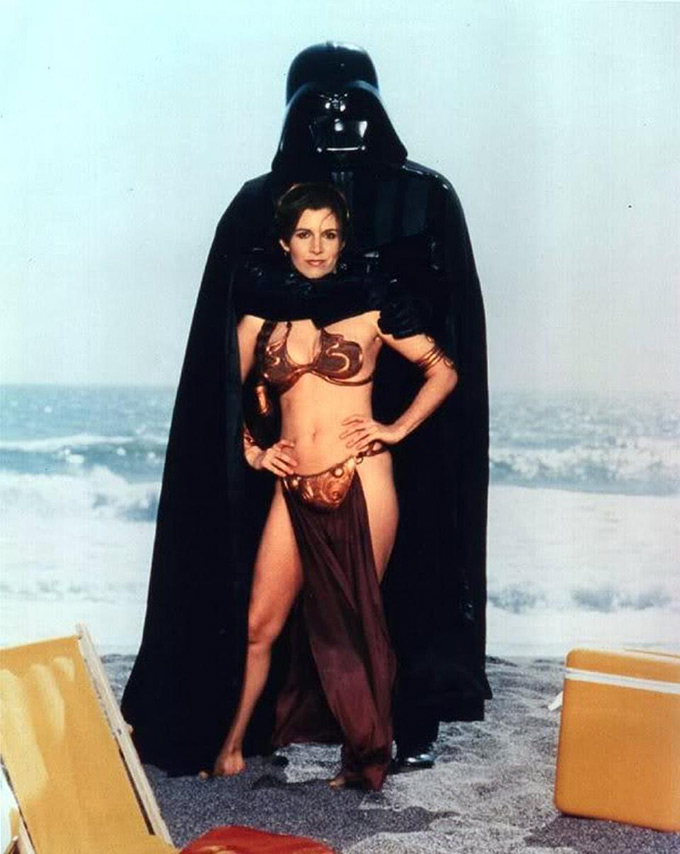 10 Vintage Pics Of Carrie Fisher Promoting Return Of The Jedi
