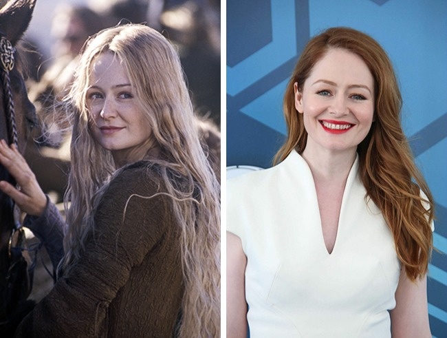 Éowyn (Miranda Otto) - The actress has appeared in movies that, by and large, haven’t had wide screenings. In 2014, she starred in I, Frankenstein.