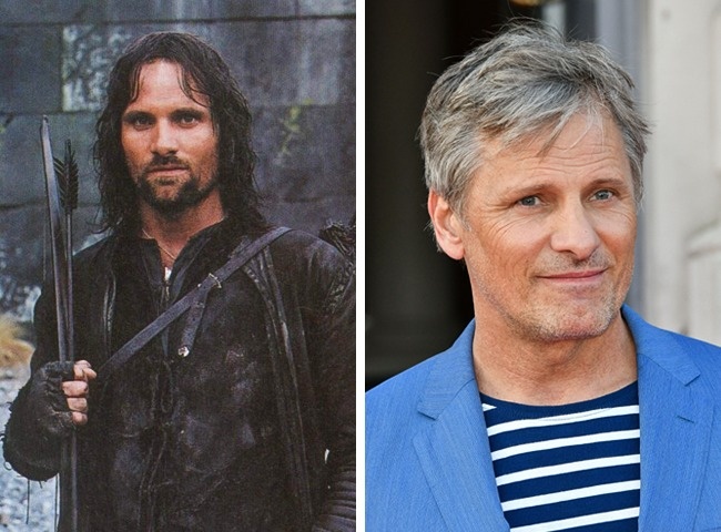 Aragorn (Viggo Mortensen) - Apart from his acting work, this actor with Danish ancestry is also a famous artist, photographer, poet, and musician. He founded a publishing company which publishes the works of little-known authors. He has also been awarded the Knight’s Cross of the Order of the Dannebrog.