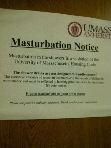 Please masturbate in your room