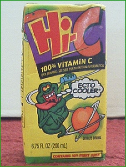 Despite initially being simply a movie tie-in for 1984's Ghostbusters, Ecto Cooler disappeared in 2001, forever ruining the contents of your lunchbox
