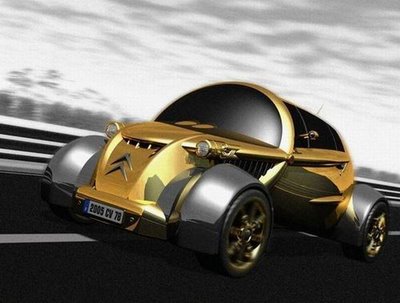 Slick Concept Cars and one air car