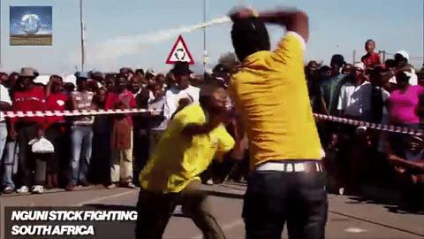 crazy sports public event - Ngunistick Fighting South Africa