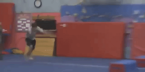 people are awesome gif person doing back flips