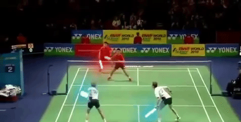 people are awesome gif tennis with light sabers
