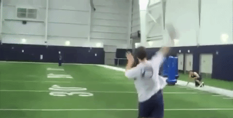 people are awesome gif throwing and catching from afar