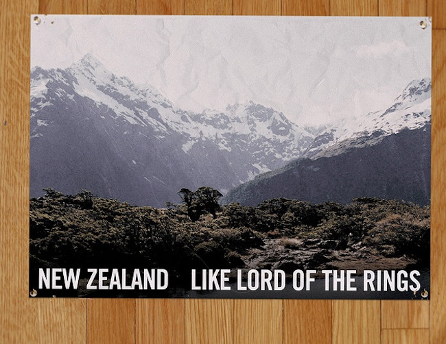 new zealand posters flight of the conchords - New Zealand Lord Of The Rings