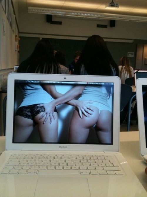 When class gets boring...improvise!
