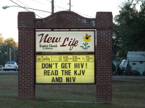 Bible now a good HIV repellent!