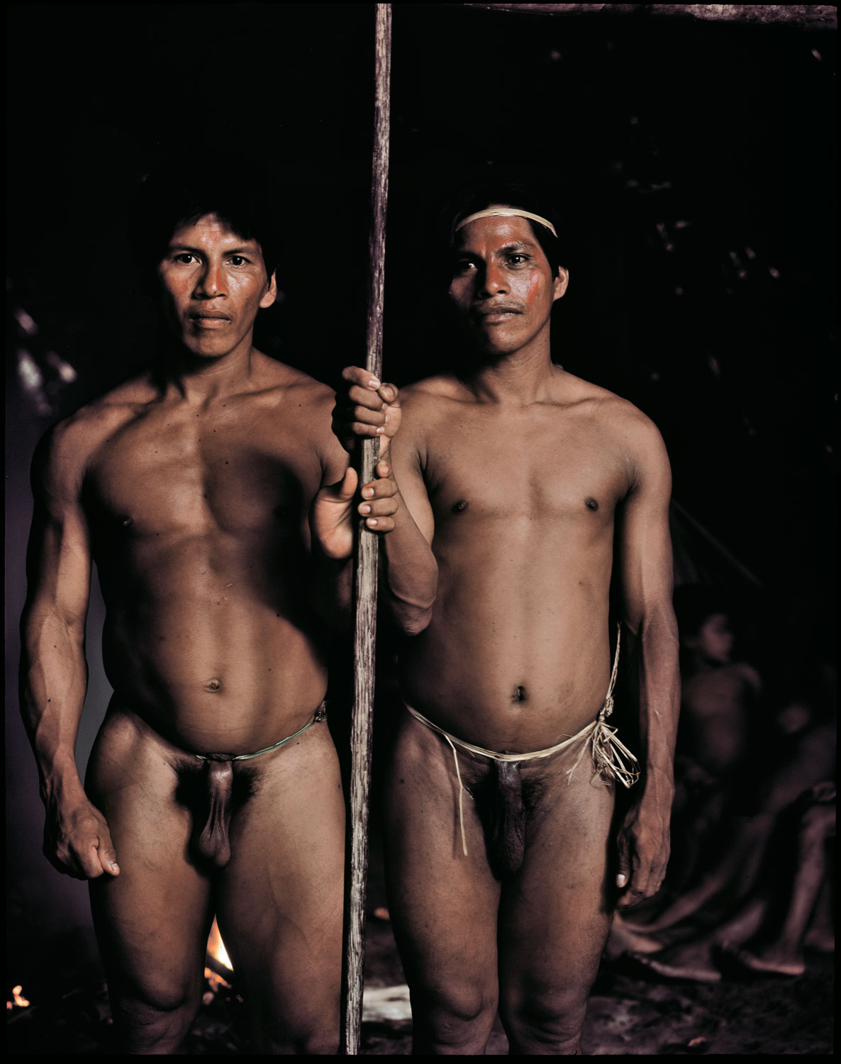 male huaorani tribe.