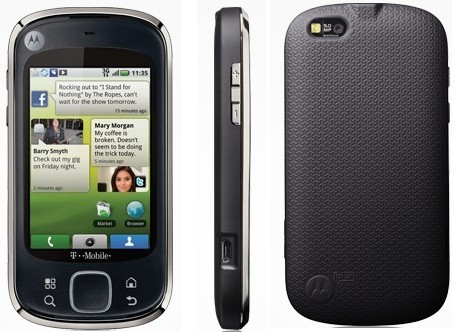 Find best T-Mobile Motorola CLIQ XT deals, Prices, specifications on T-mobile Motorola CLIQ XT Titanium with details, features and accessories http://www.cellhub.com/t-mobile-cell-phones/motorola-mb501-cliq-xt-titanium.html
Motorola Cliq Xt
