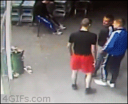 people getting knocked out gif - 4GIFs.com