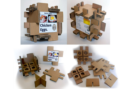 Egg Packaging Corrugated Card